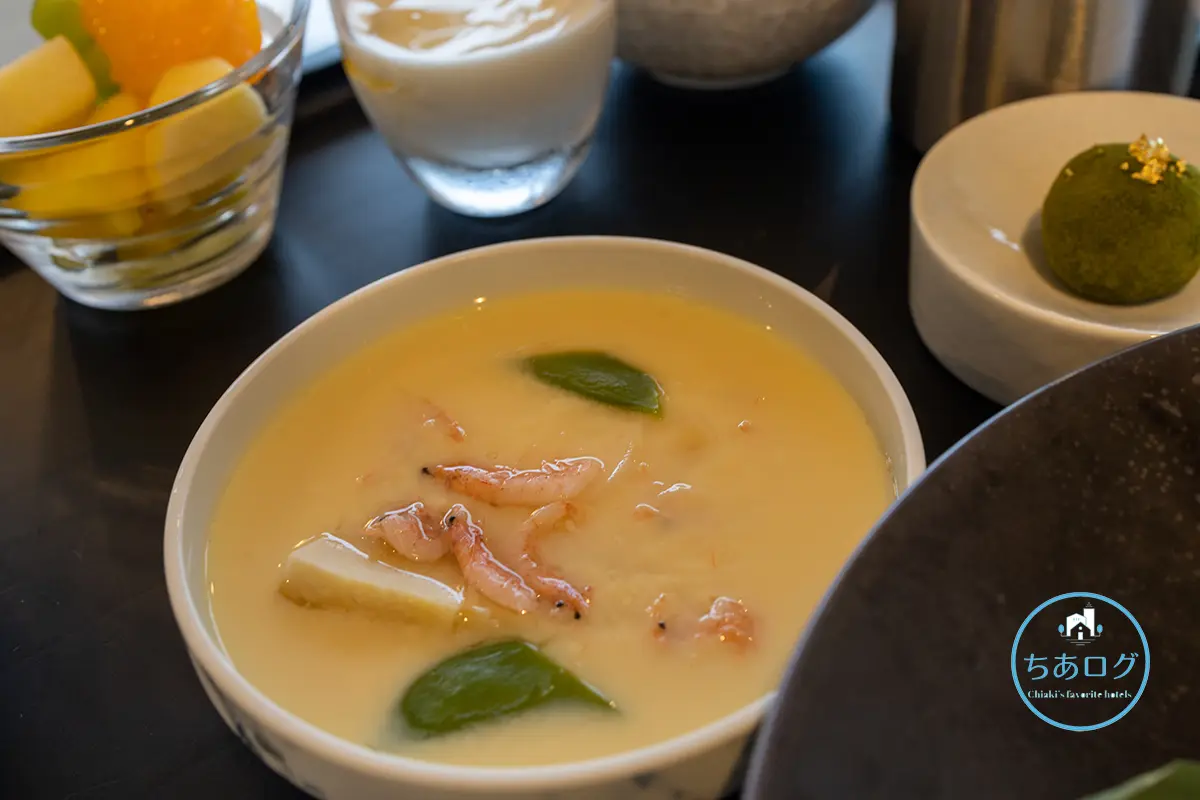 ふたり木もれ陽 朝食茶碗蒸し