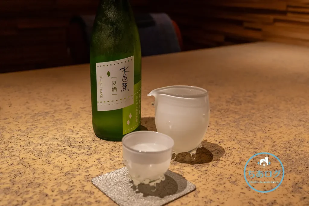 惠　夕食　日本酒1