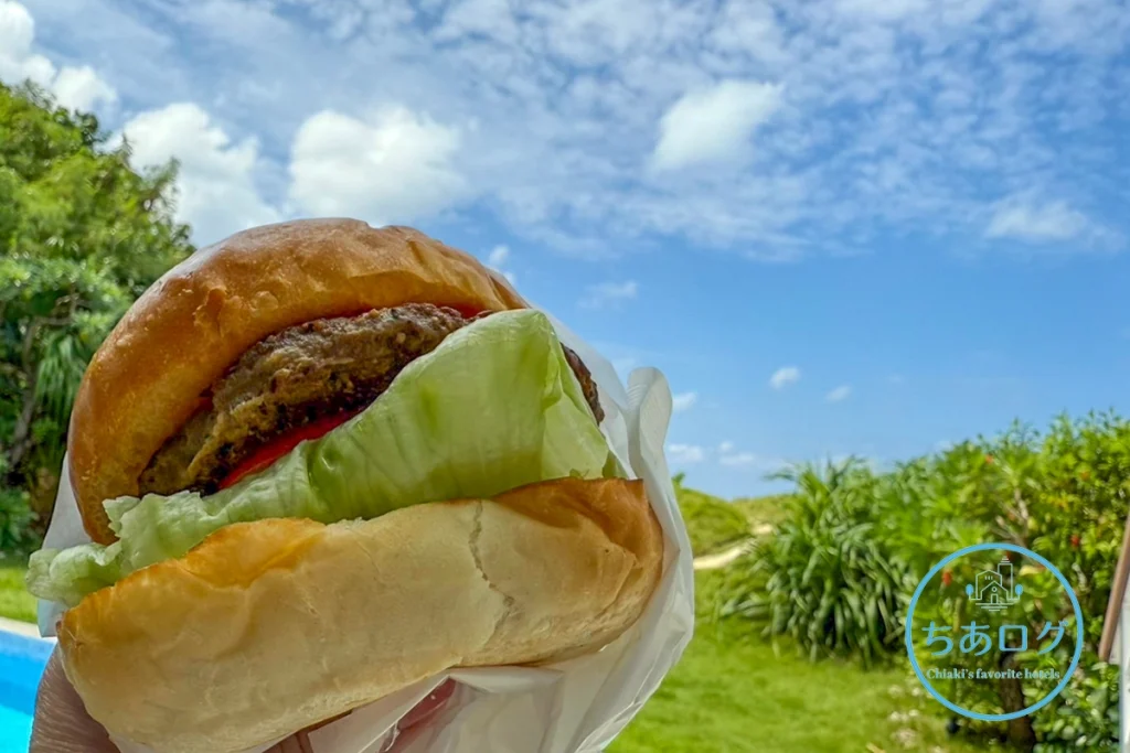 テイクアウトしたダグズバーガー