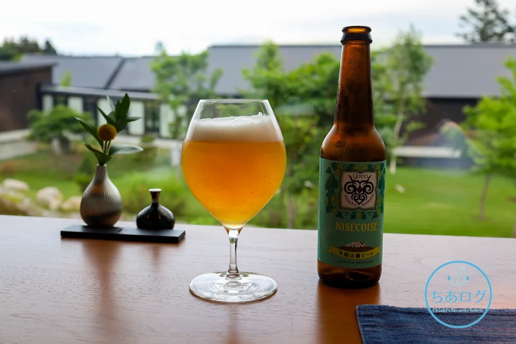 楽 水山 夕食 ビール