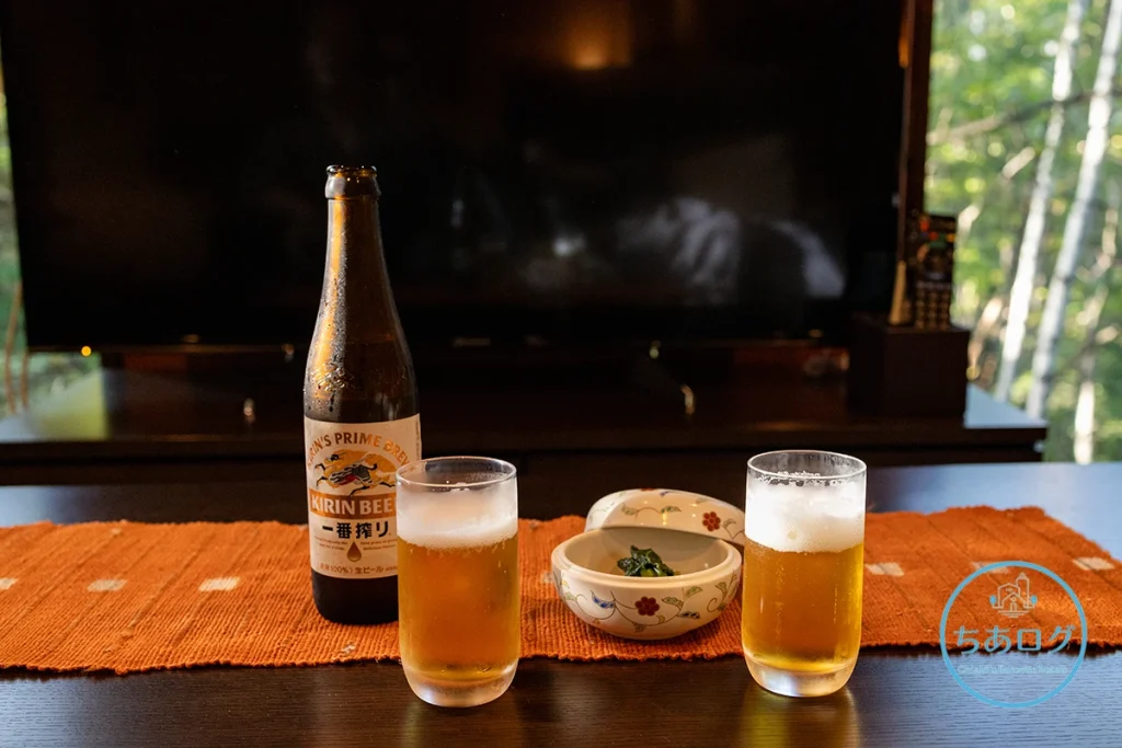 ラパン　湯上りビール