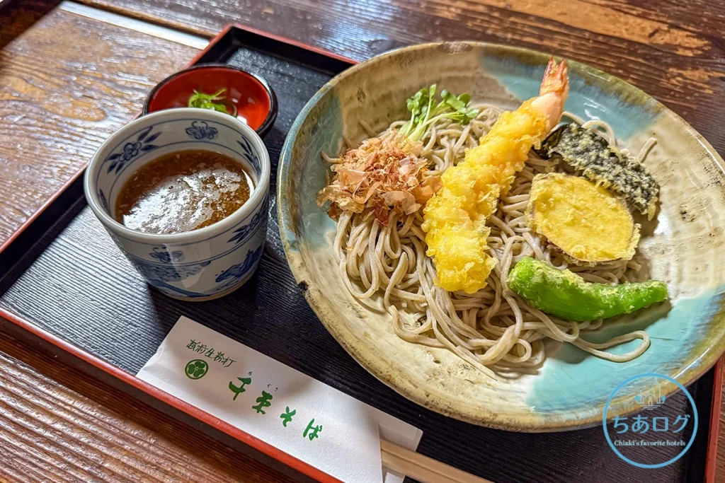 千束そば　えび天おろしそば