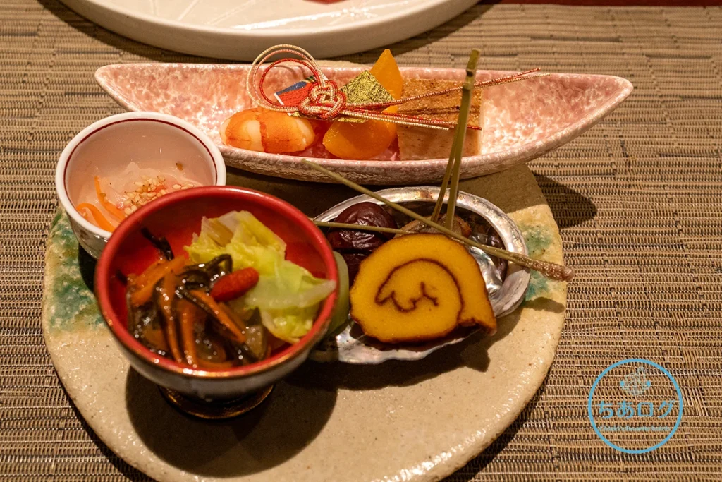 鴨川館 よしだや 夕食　初夢・祝肴ひとり分