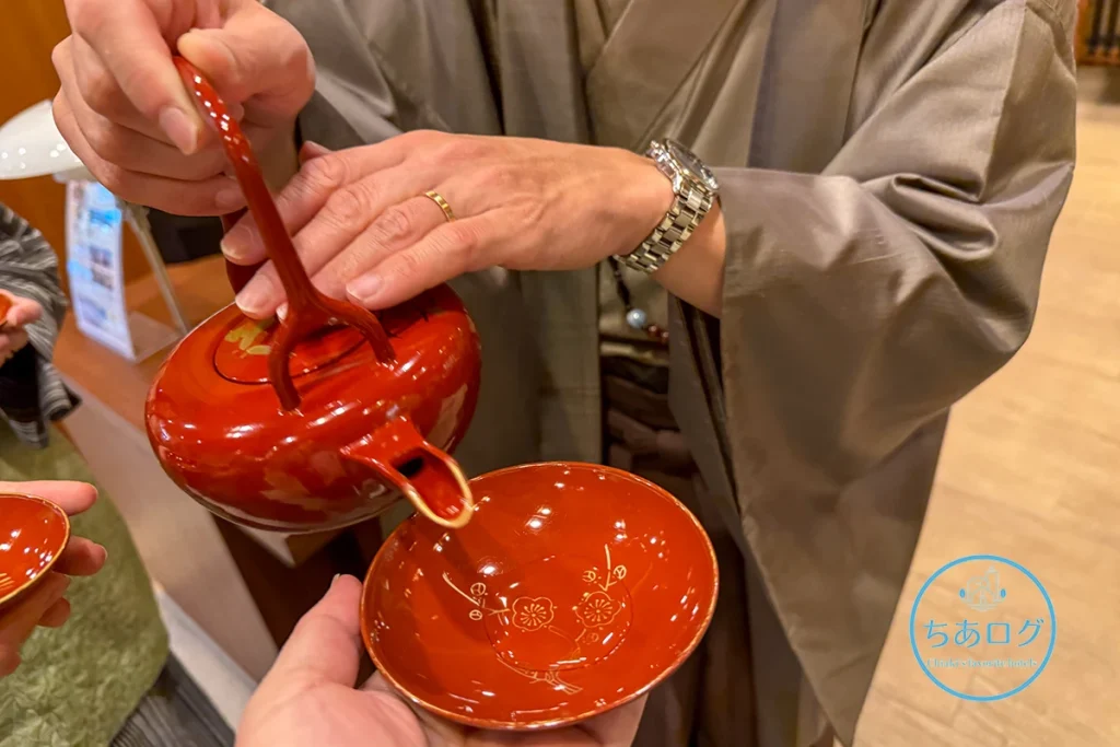 鴨川館　お正月お屠蘇