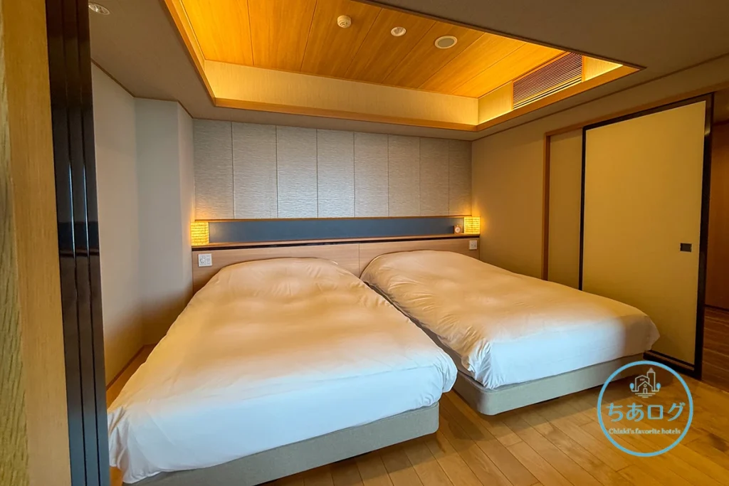 鴨川館 ベッドルーム