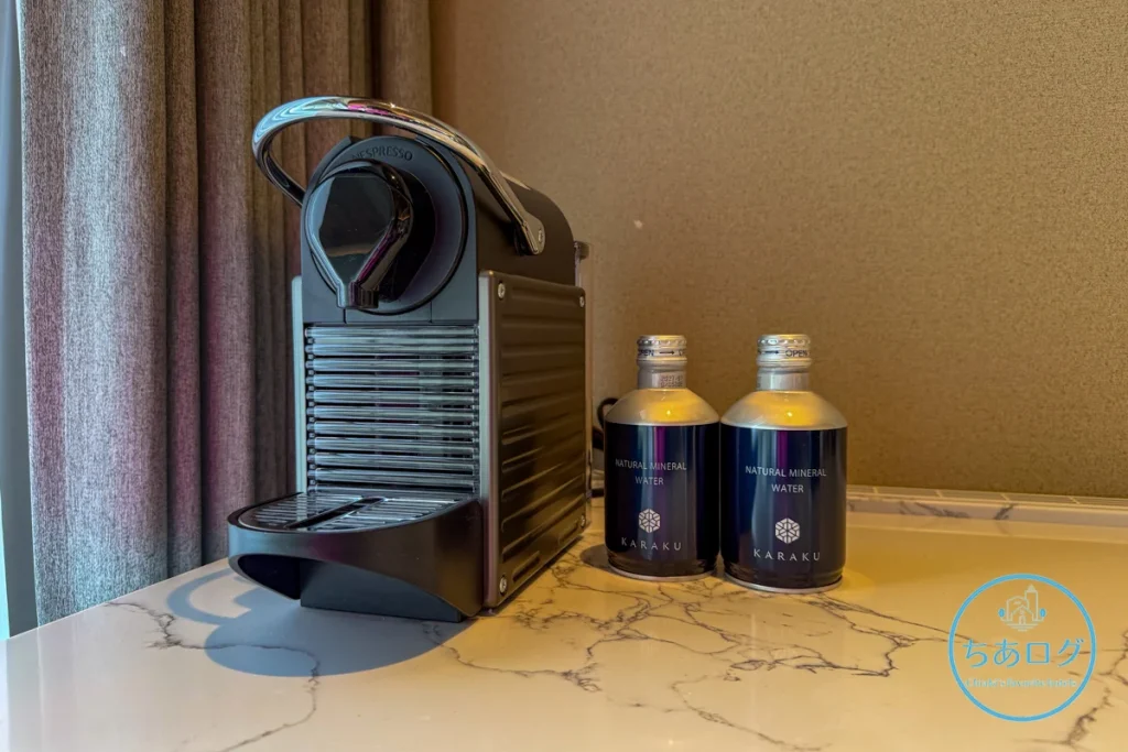 佳ら久ルームのネスプレッソコーヒーメーカー