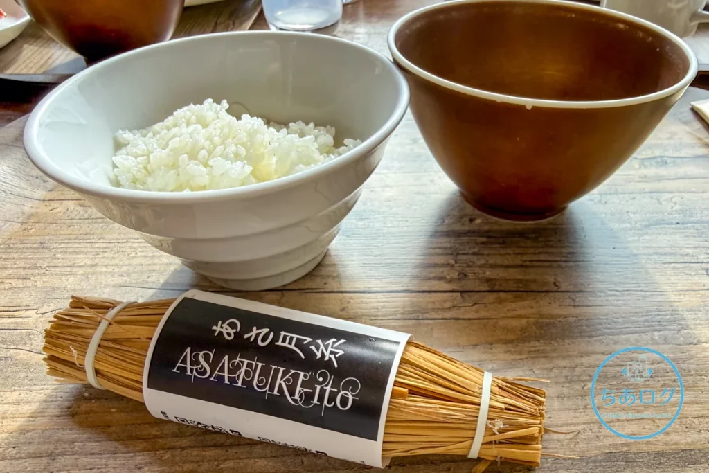 THE KEY HIGHLAND NASU 朝食 「わら納豆」と炊き立てご飯のセット