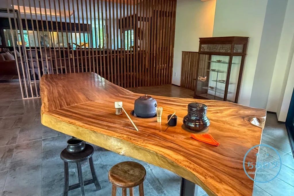 坐忘林の茶の坐